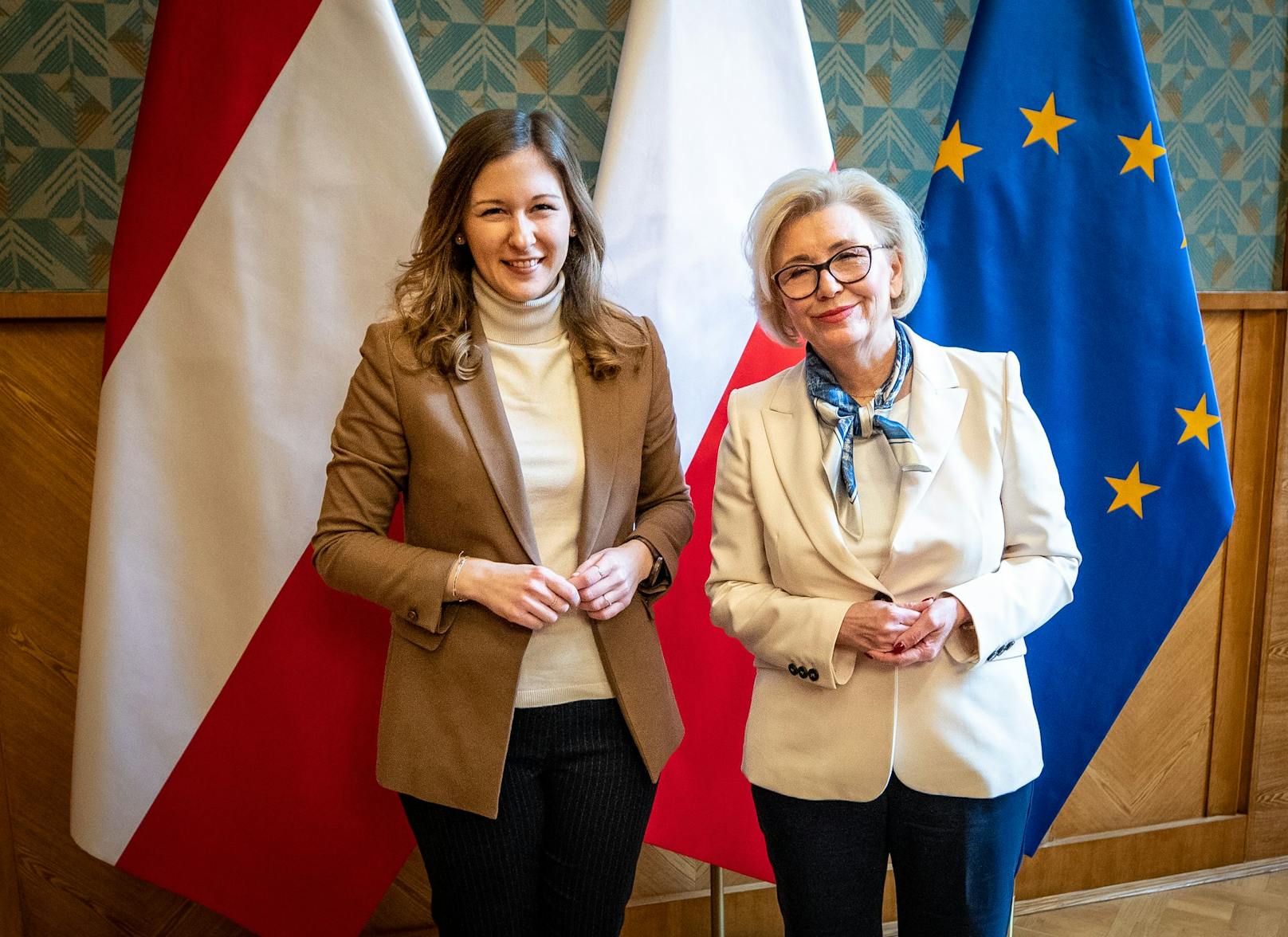 Am Mittwoch traf sich Plakolm mit der polnischen Staatssekretärin für duale Ausbildung, Marzena Machalek.