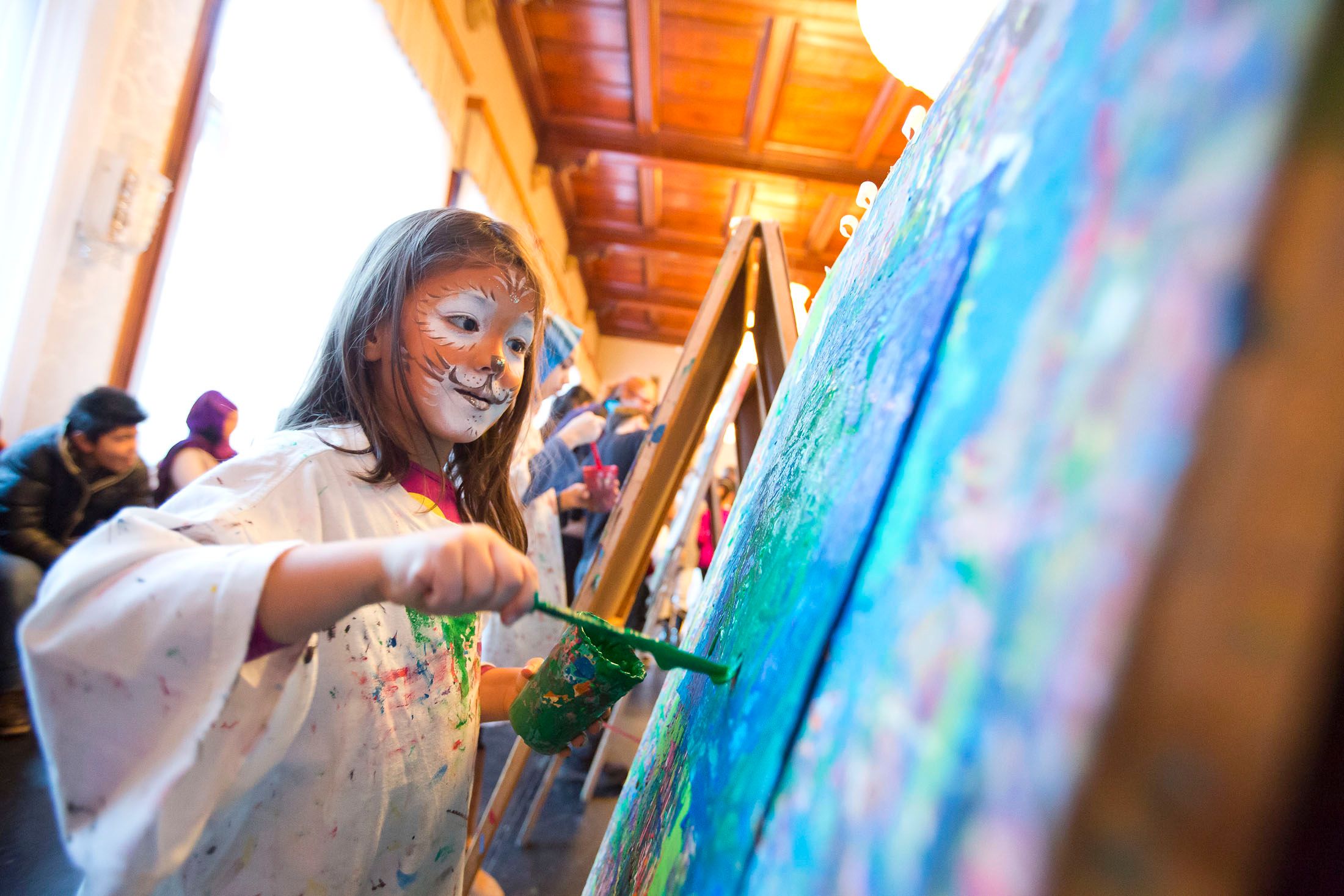 Bei den Spieletagen im Wiener Rathaus können Kinder kostenlos ihre Kreativität ausleben.
