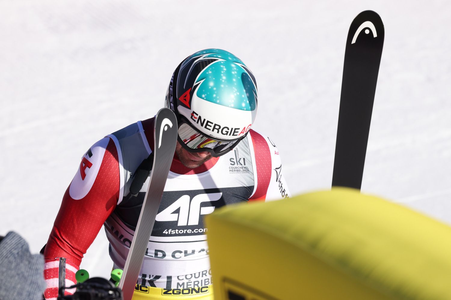 Vincent Kriechmayr hat die Titelverteidigung deutlich verpasst. 