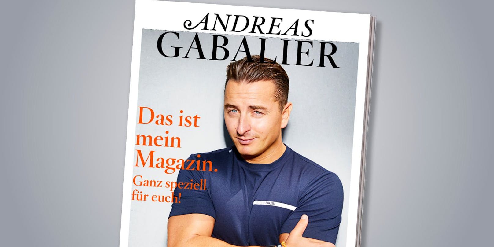 Andreas Gabalier wird Chefredakteur.