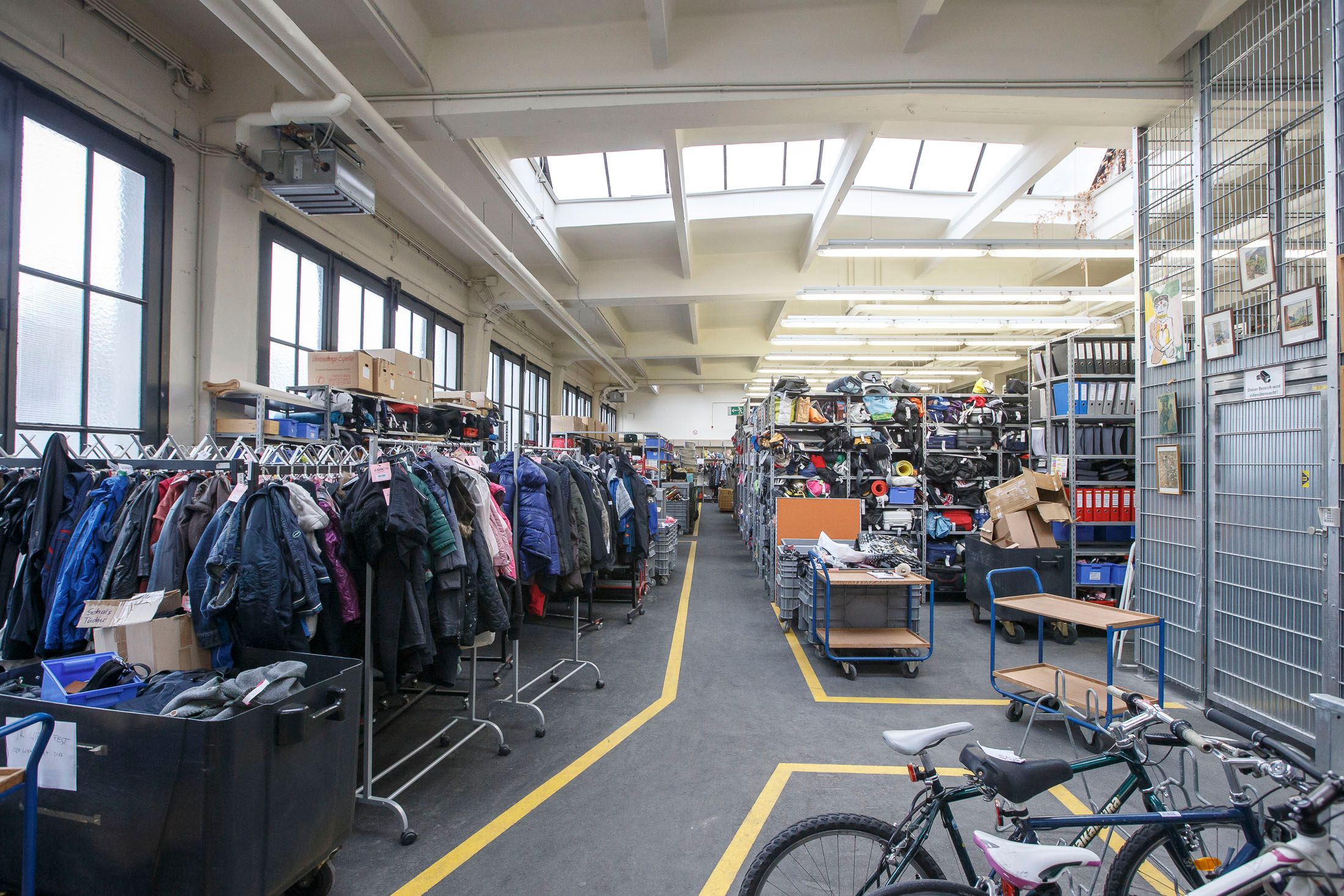 Zigtausende Gegenstände lagern beim Zentralen Fundservice der MA 48. (Archivbild)