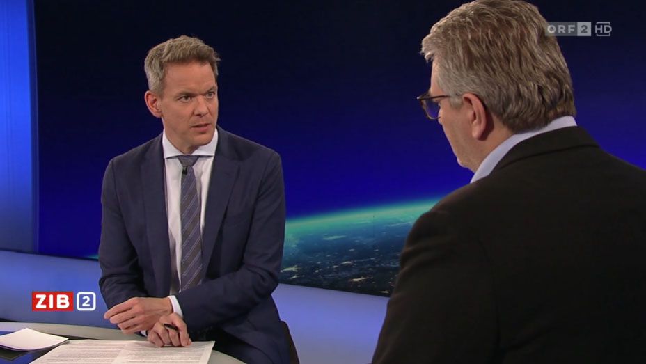 Stadtrat Peter Hacker zu Gast in der "Zeit im Bild 2"