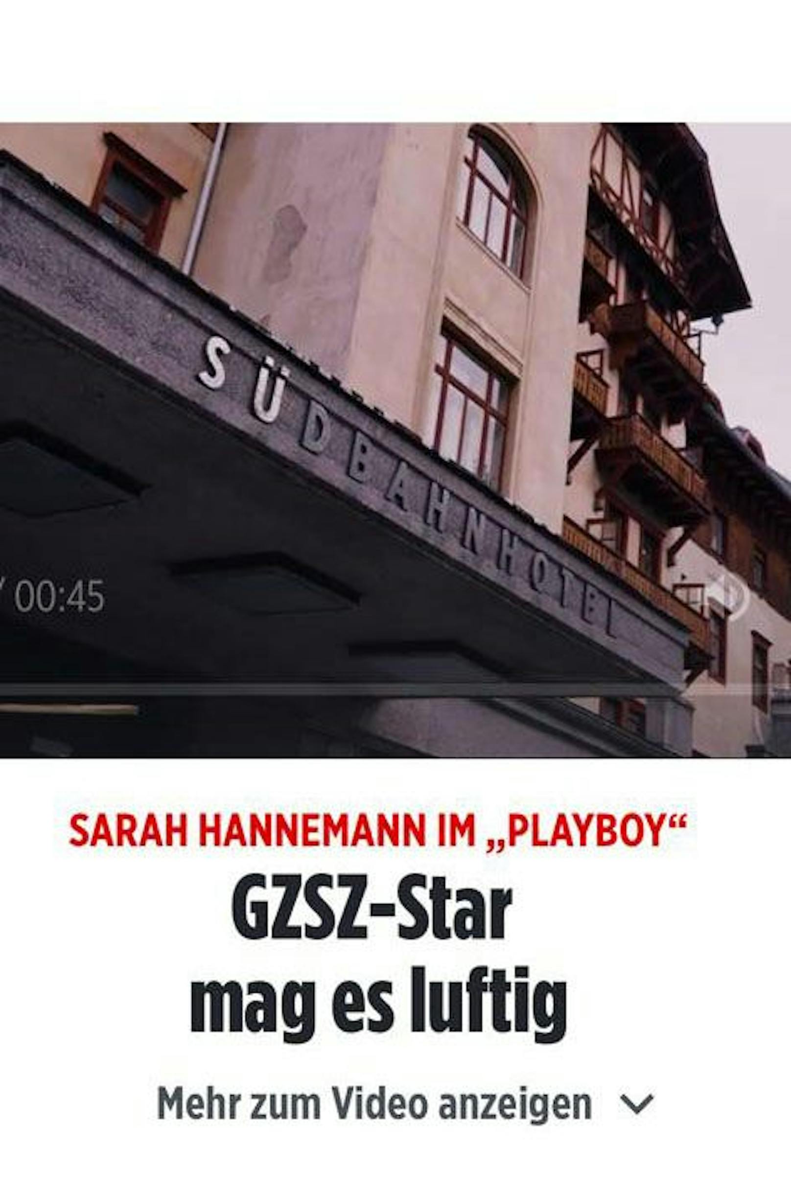 Nur: Zu sehen ist eindeutig das Südbahnhotel, welches nur fast in Wien liegt, aber wenn wir genau sind, liegt das Südbahnhotel am Semmering.
