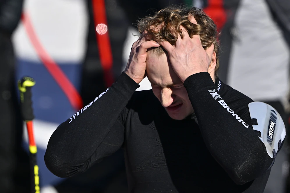 Marco Odermatt hat im Super-G die erste WM-Medaille verpasst. 