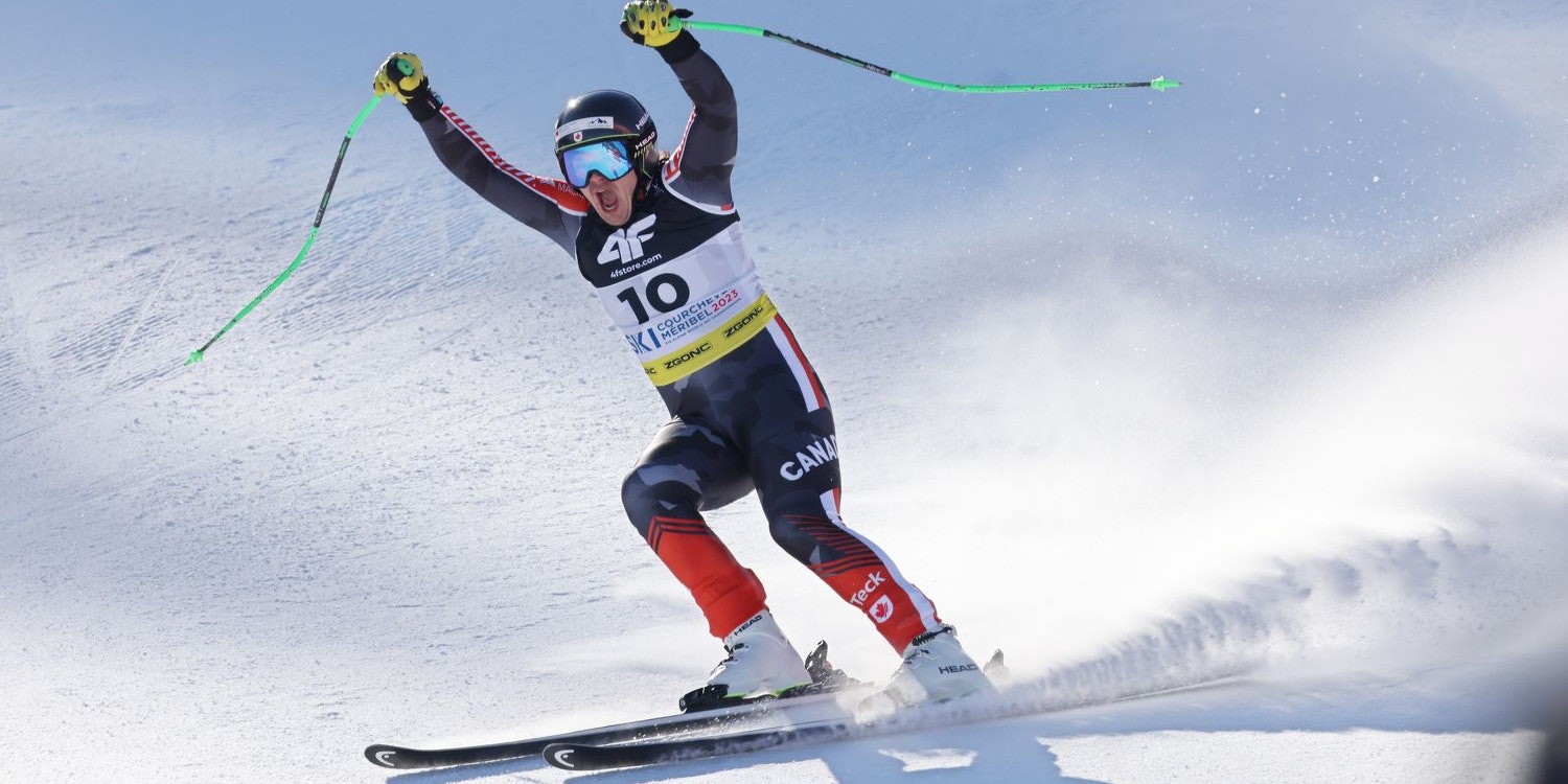 James Crawford überraschte alle in Courchevel