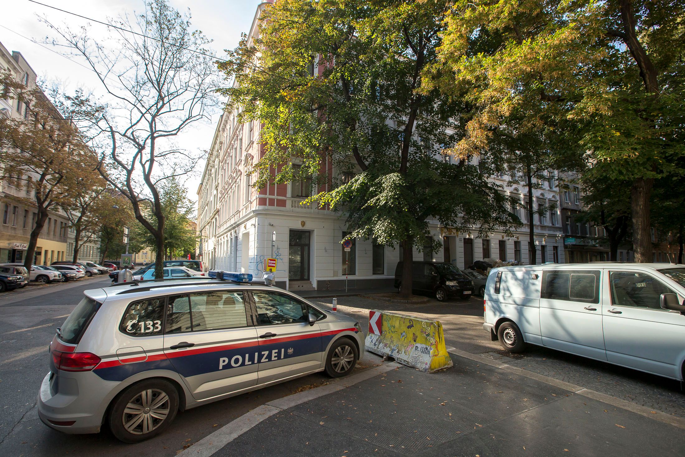 Die Verdächtigen wurden in der Leopoldstadt auf offener Straße festgenommen.