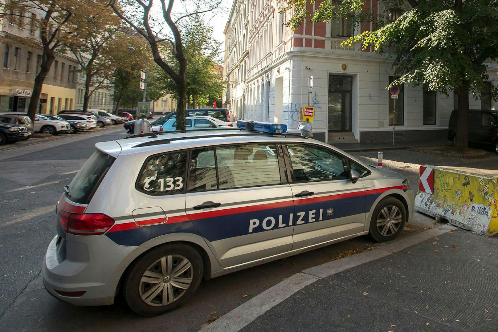 Die Verdächtigen wurden in der Leopoldstadt auf offener Straße festgenommen.