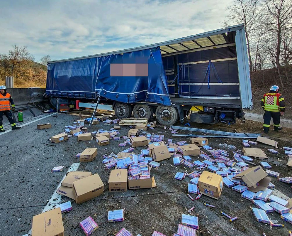 Die A1 ist komplett gesperrt.