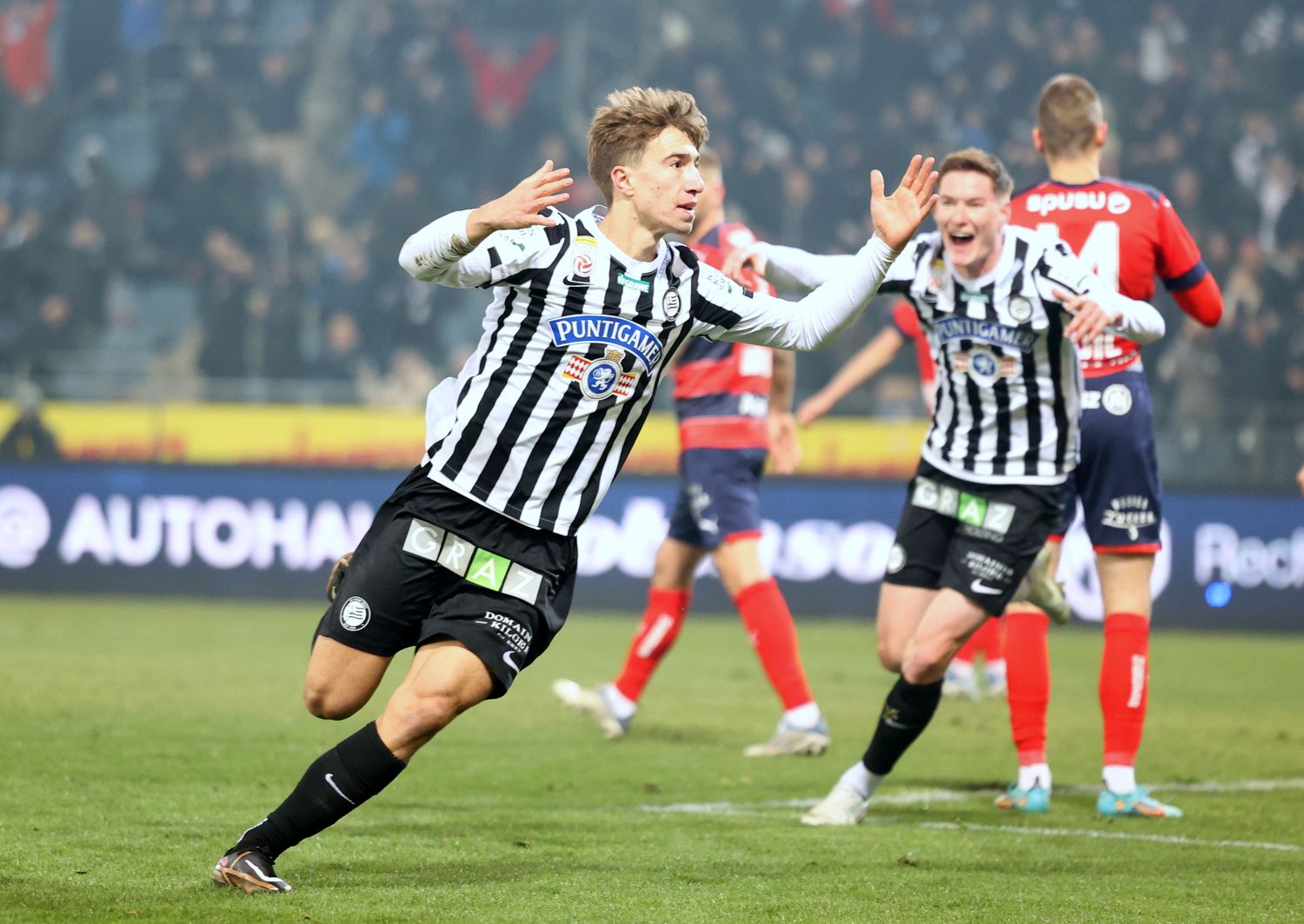 David Affengruber erzielte den Siegtreffer erst in der 91. Minute. 