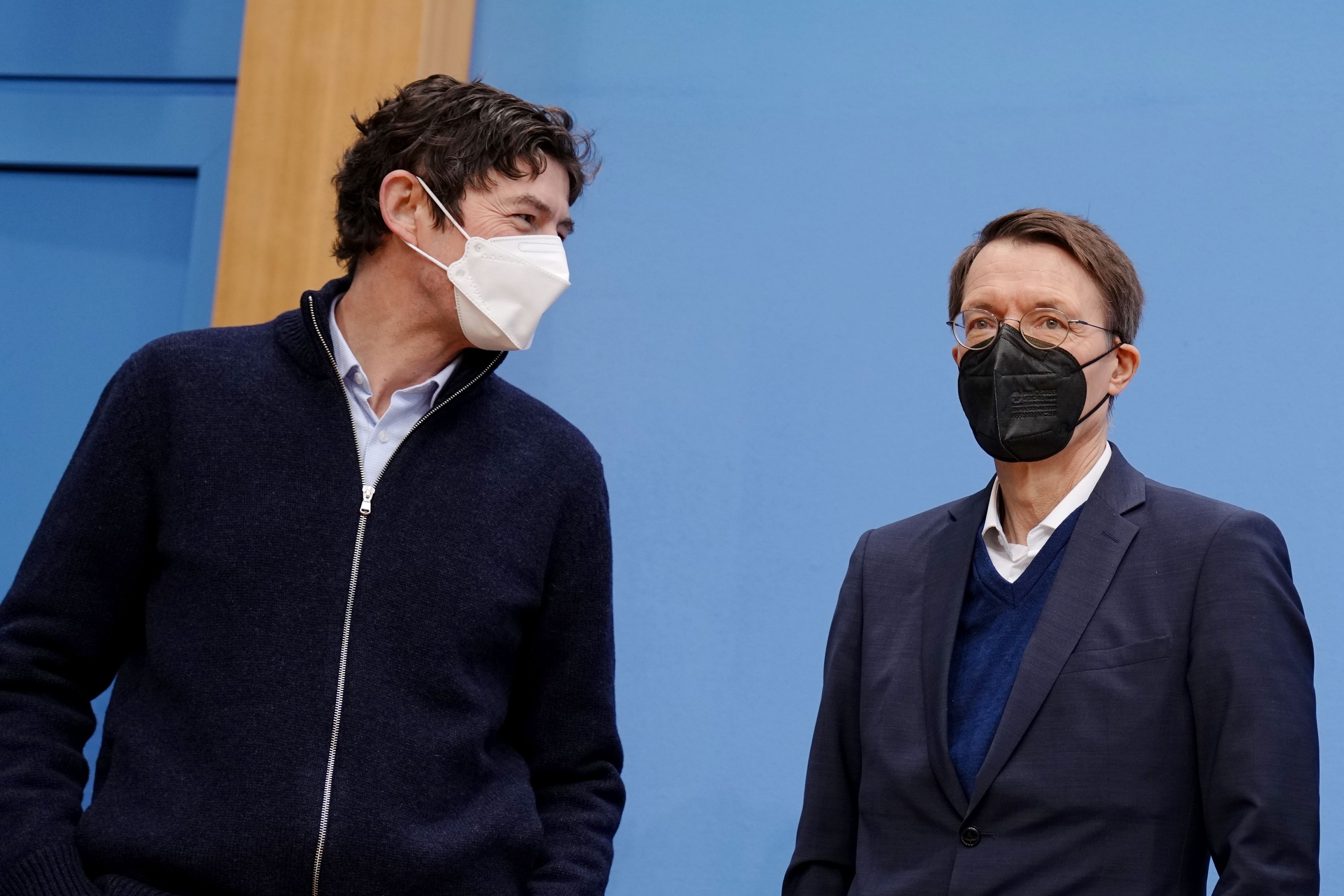 Christian Drosten und Karl Lauterbach