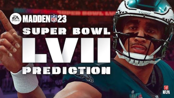 "EA SPORTS Madden NFL 23" veröffentlicht Super Bowl-Vorhersage.