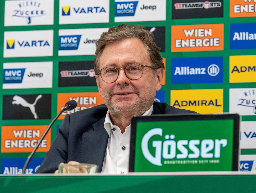 Rapid-Präsident Alexander Wrabetz verriet live im TV die Zukunft von Cheftrainer Zoran Barisic. 