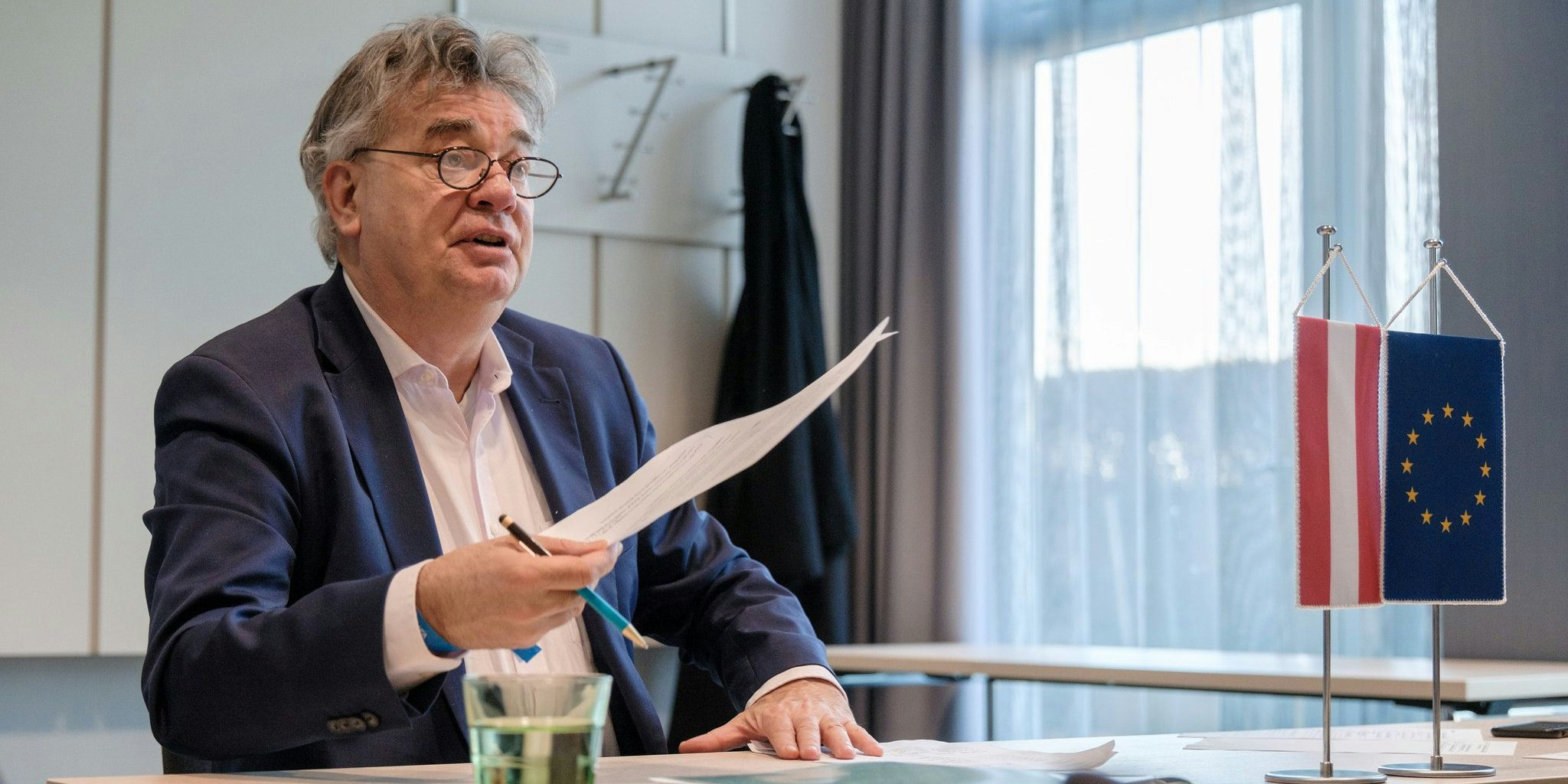 Videokonferenz von Vizekanzler und Sportminister Kogler mit dem ukrainischen Präsidenten Selenskyj