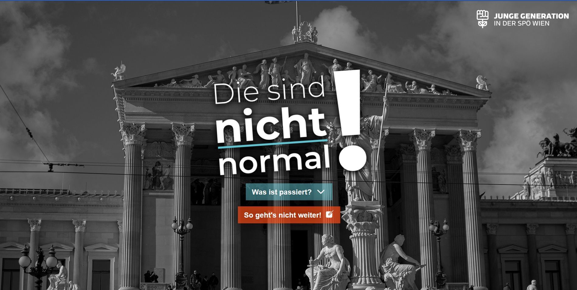 Der Konter der Jungen Generation der SPÖ Wien auf die "Aufdecker"-Website der ÖVP.