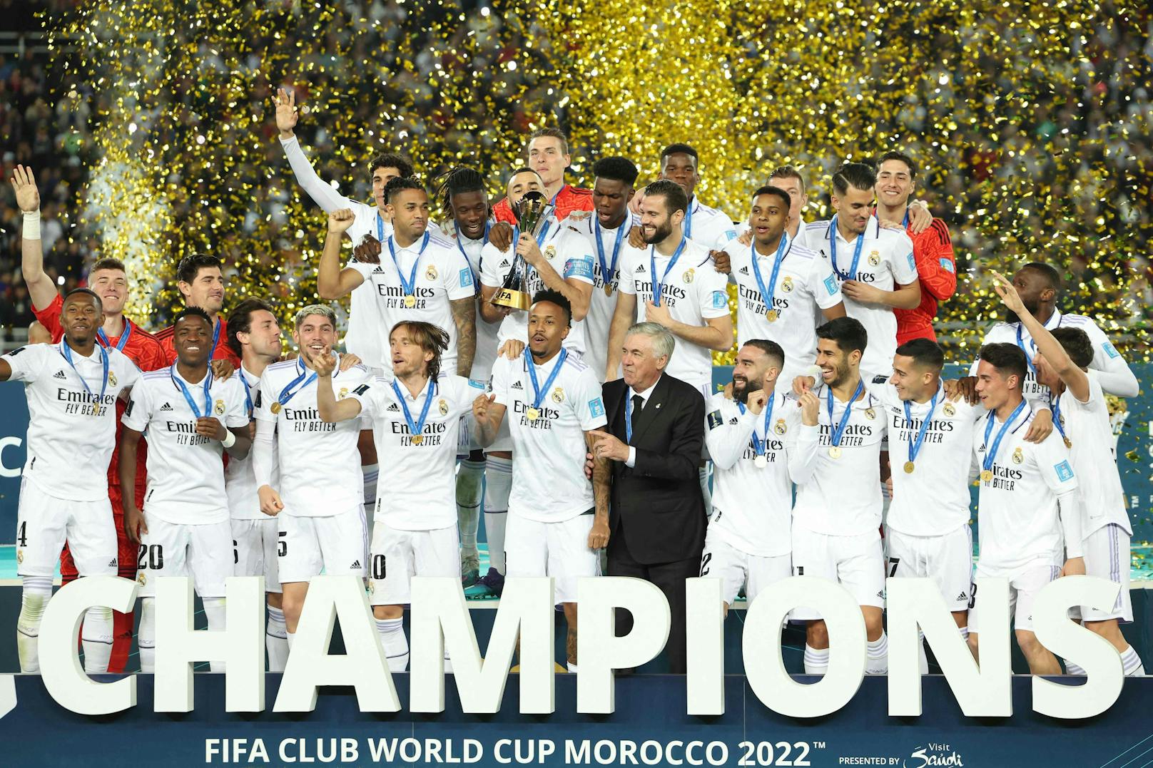Real Madrid gewinnt die Klub-WM in Marokko. 