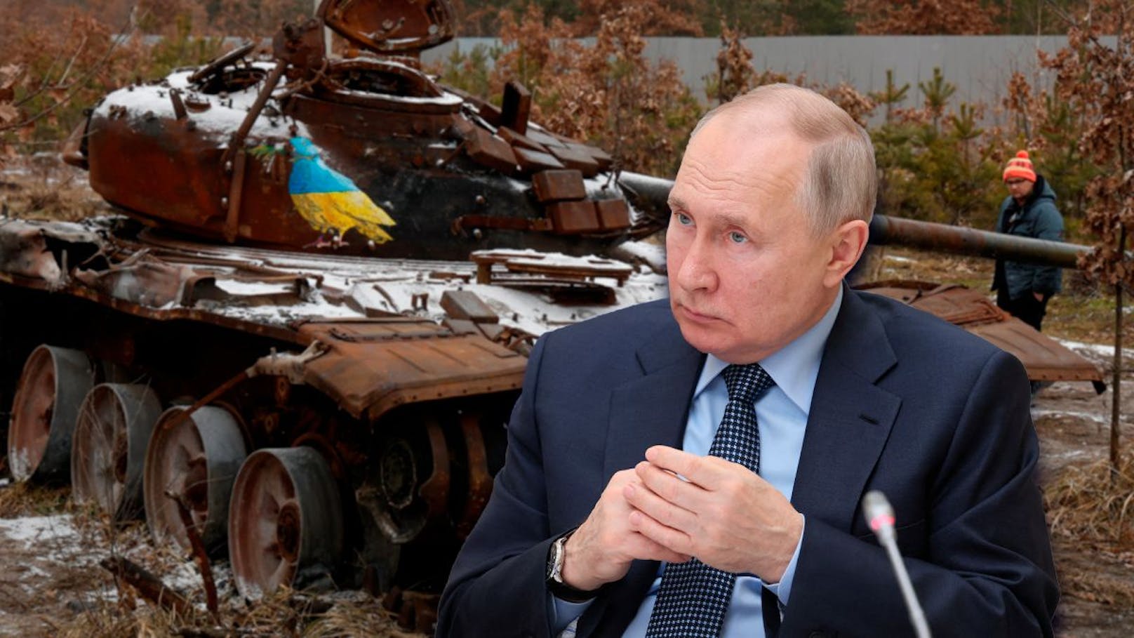 Horrende Verluste – Hälfte aller Putin-Panzer verloren