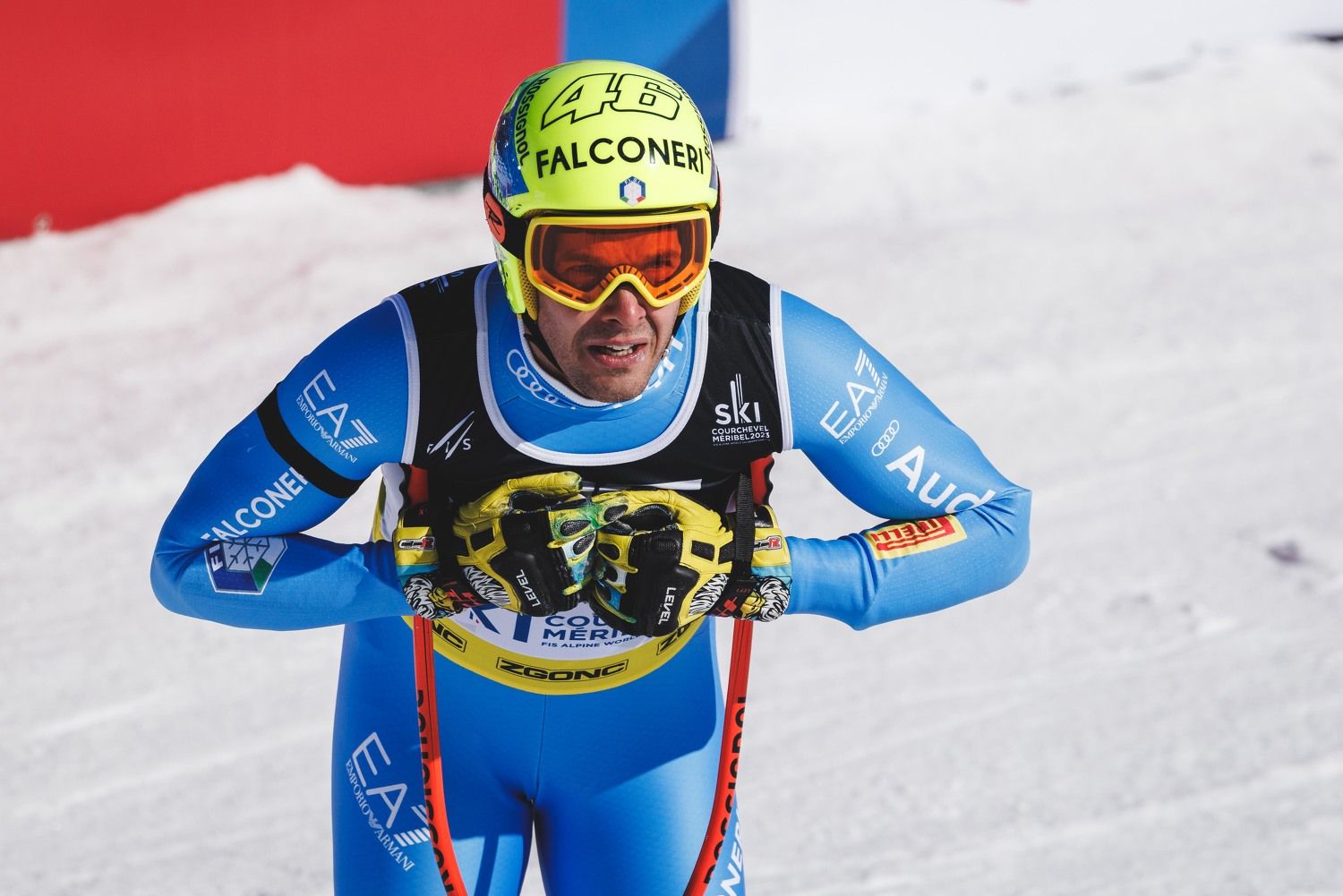 Bestzeit im Training, trotzdem muss Christof Innerhofer frühzeitig abreisen.