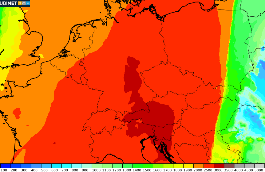 Prognose der Nullgradgrenze