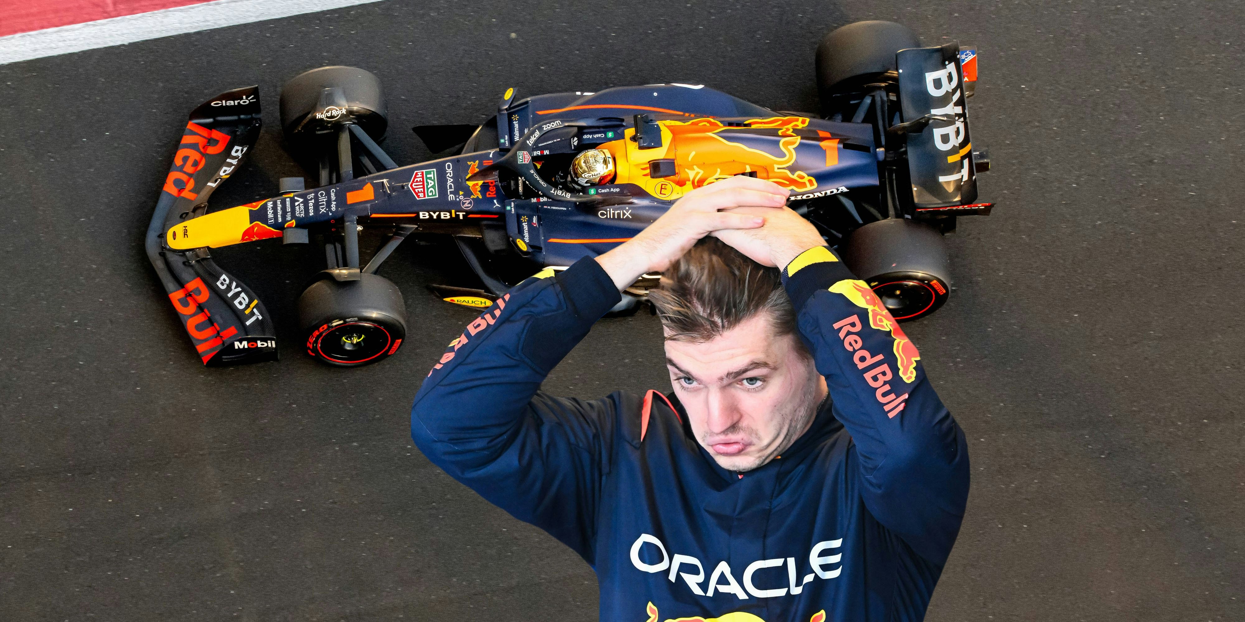 Red Bull und Max Verstappen kommt der Titel teuer.