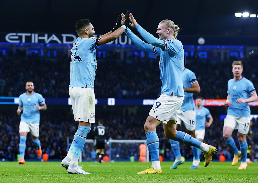 Jubel bei Manchester City