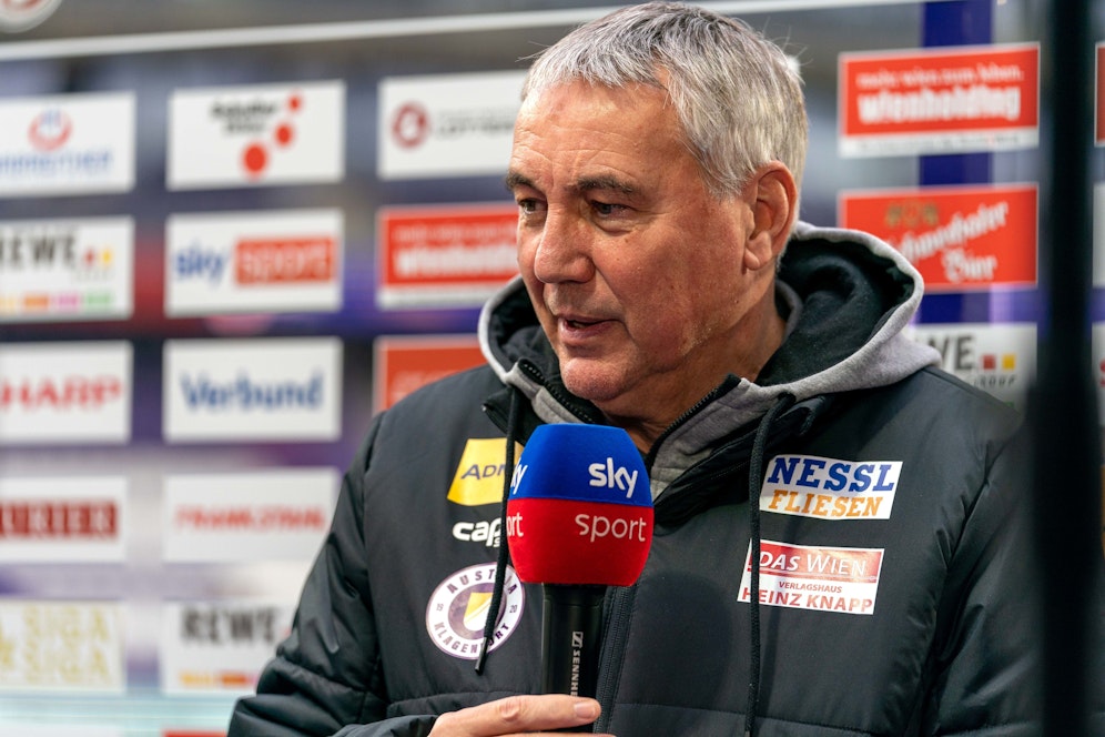 Klagenfurt-Coach Peter Pacult