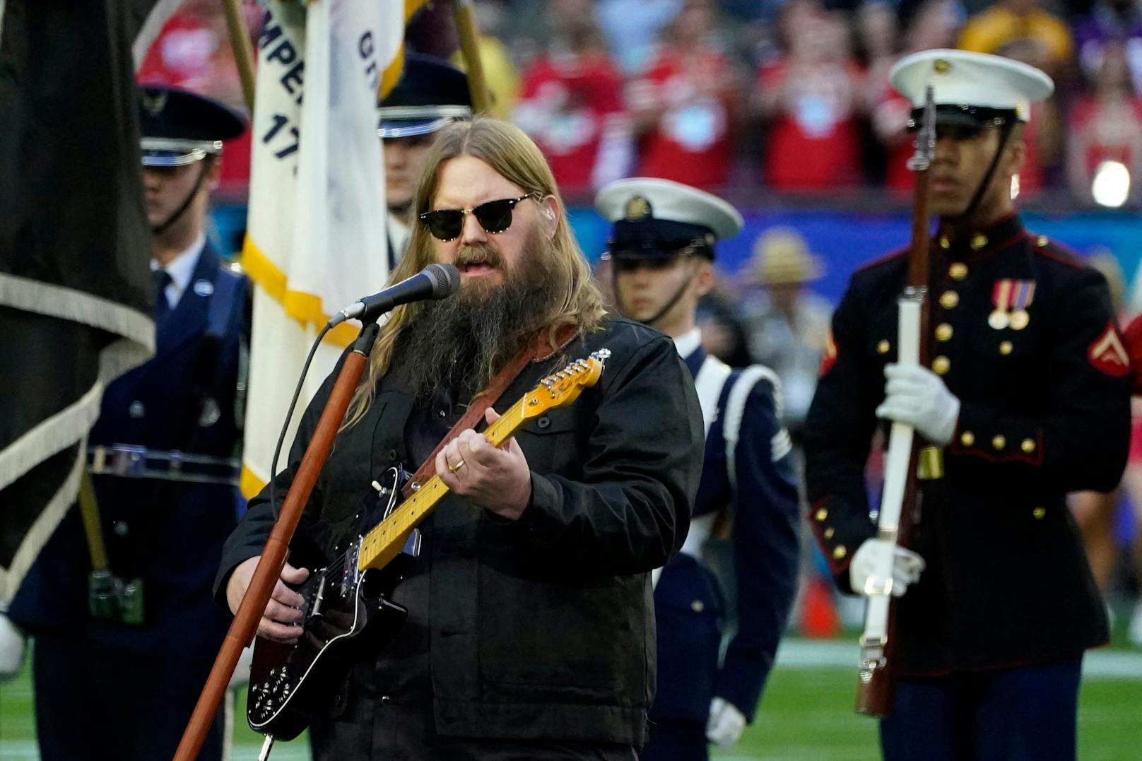 Vorspiel zur Super Bowl: Hymne und America the Beautiful