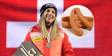 Weltmeisterin gönnte sich vor Gold-Fahrt ein "Wienerli"