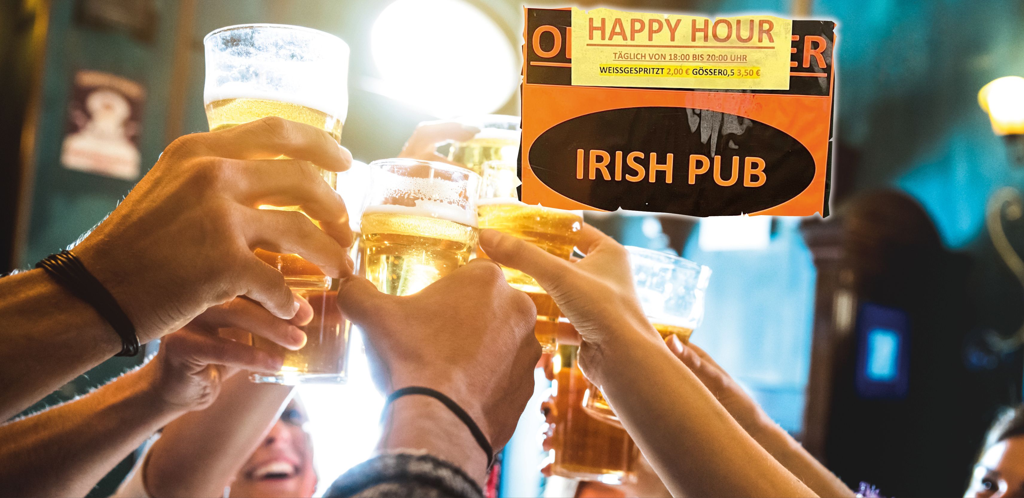 3,50 Euro fürs Krügerl Bier – eine Seltenheit in Zeiten wie diesen.