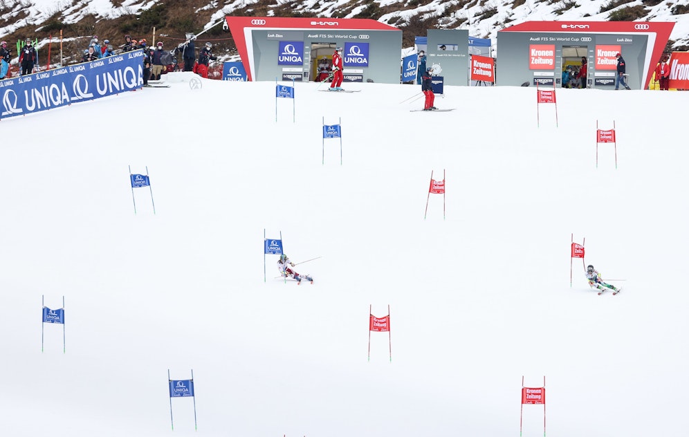 Roter Kurs, blauer Kurs – die Parallel-Rennen versprechen Spannung.