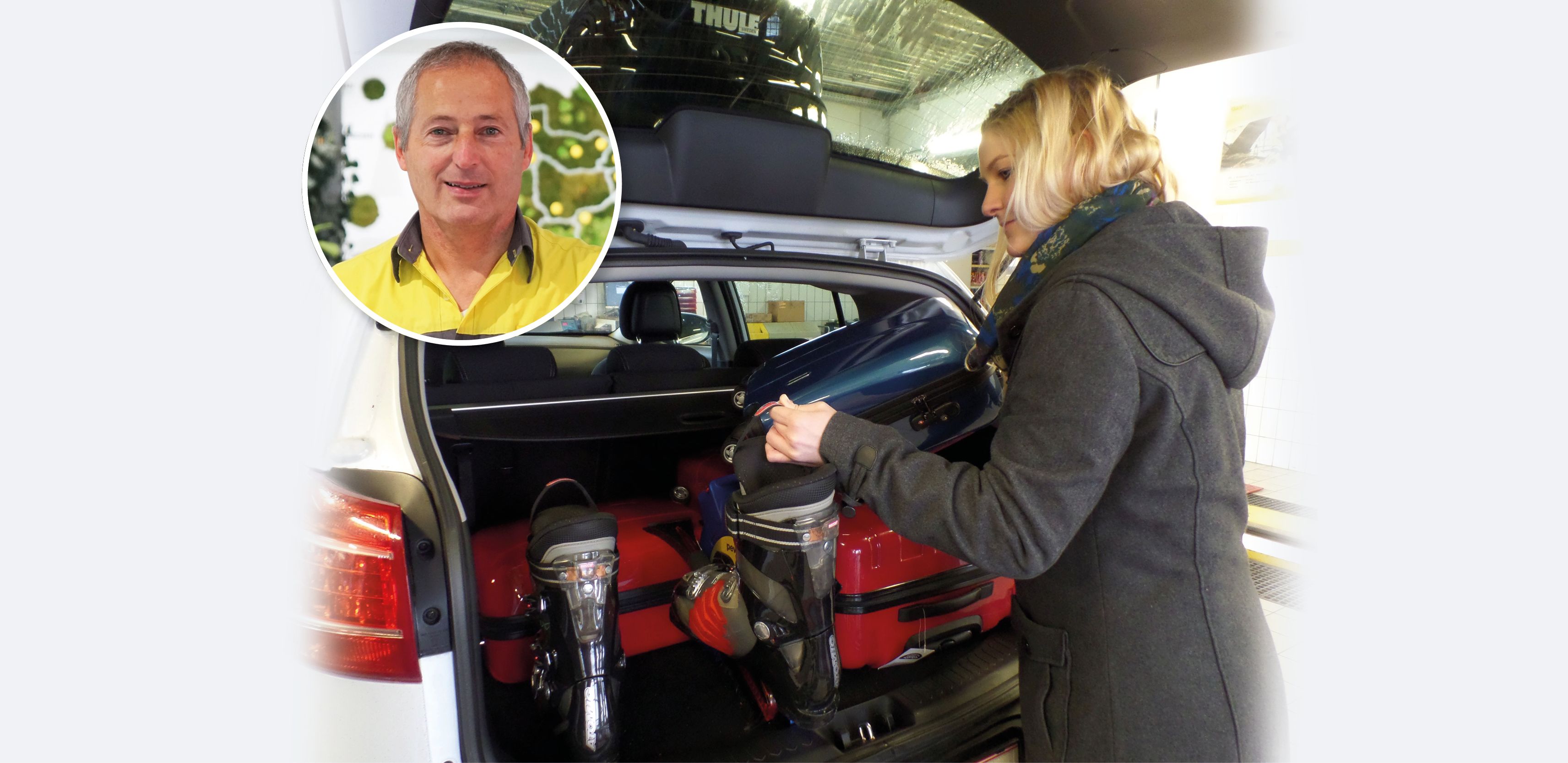 Wer seinen Wagen nicht richtig belädt, muss mit saftigen Strafen rechnen, warnt Herbert Breitenfellner vom ÖAMTC.