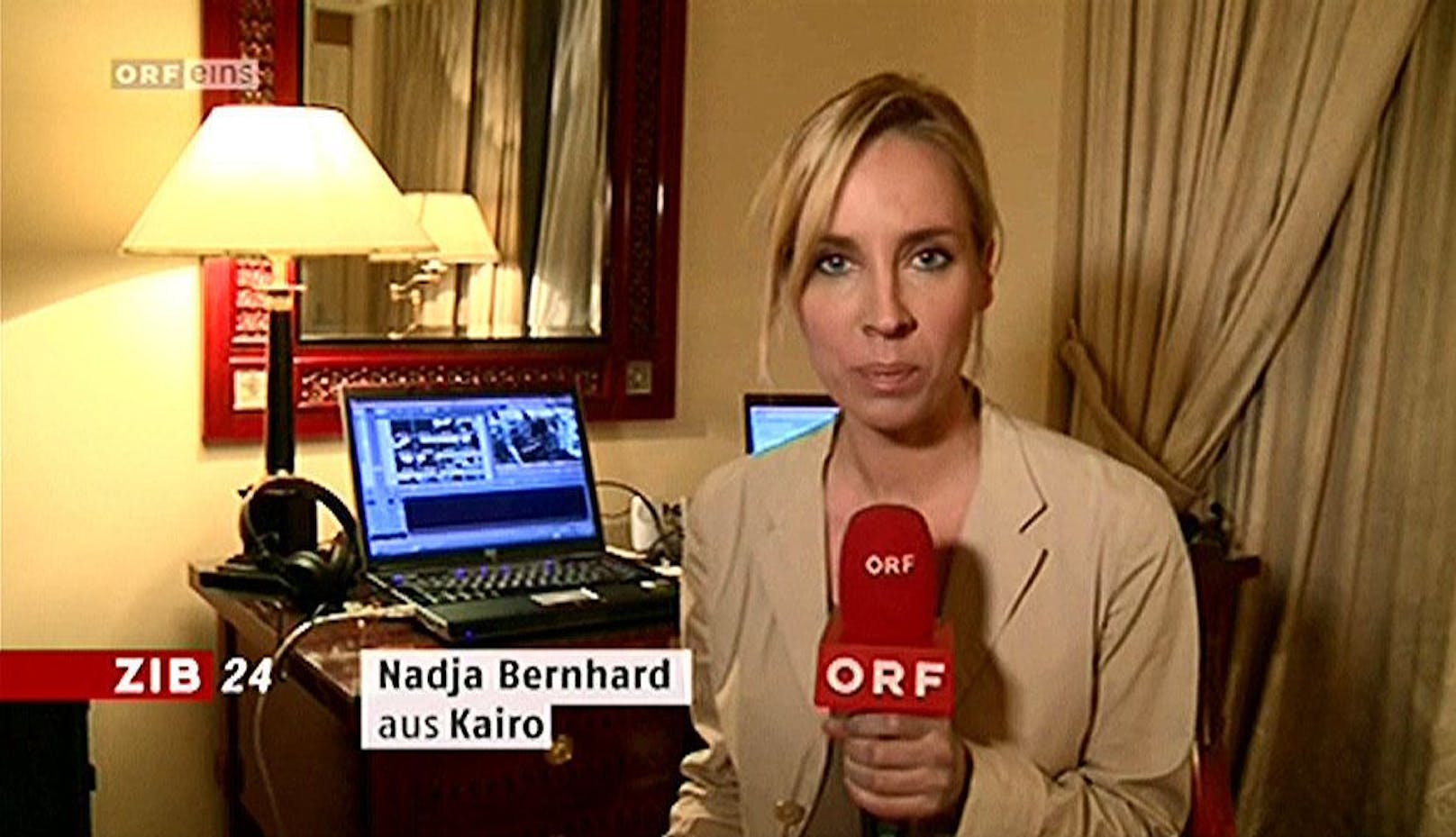 Nadja Bernhard und ihre Anfänge im ORF.