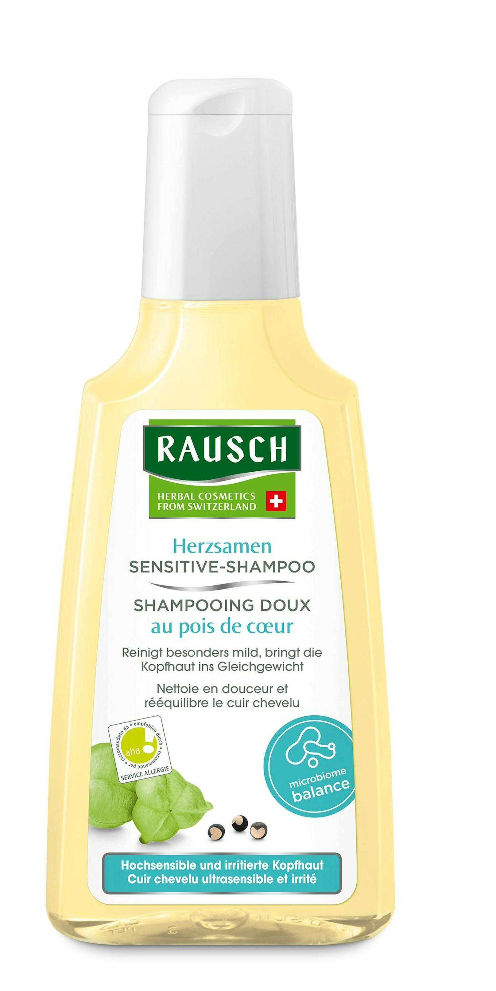 Herzsamen Linie Sensitive Shampoo von Rausch