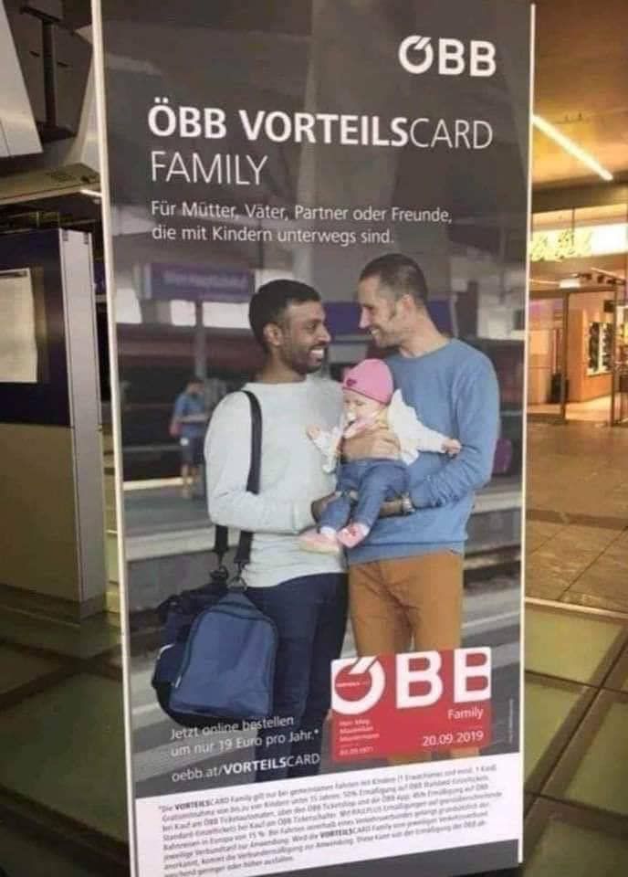 Dieses ÖBB-Plakat verärgert den Politiker.