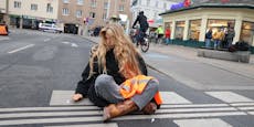 Enthüllt – dann klebt Klima-Shakira wieder in Wien