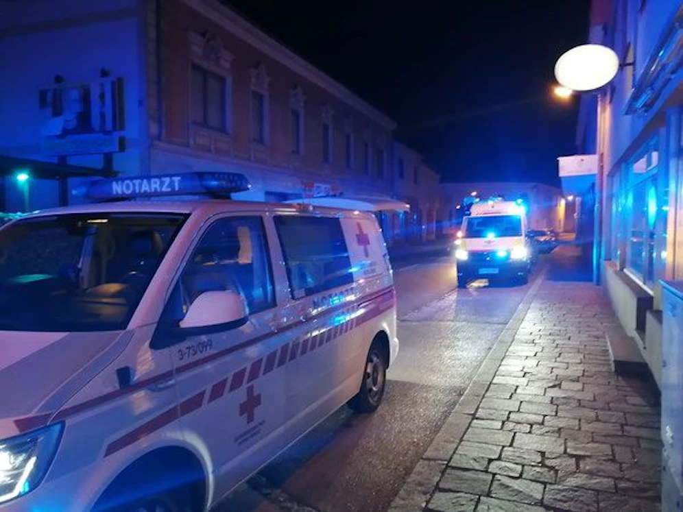 Feuerwehr und Rettung im Einsatz in Böheimkirchen