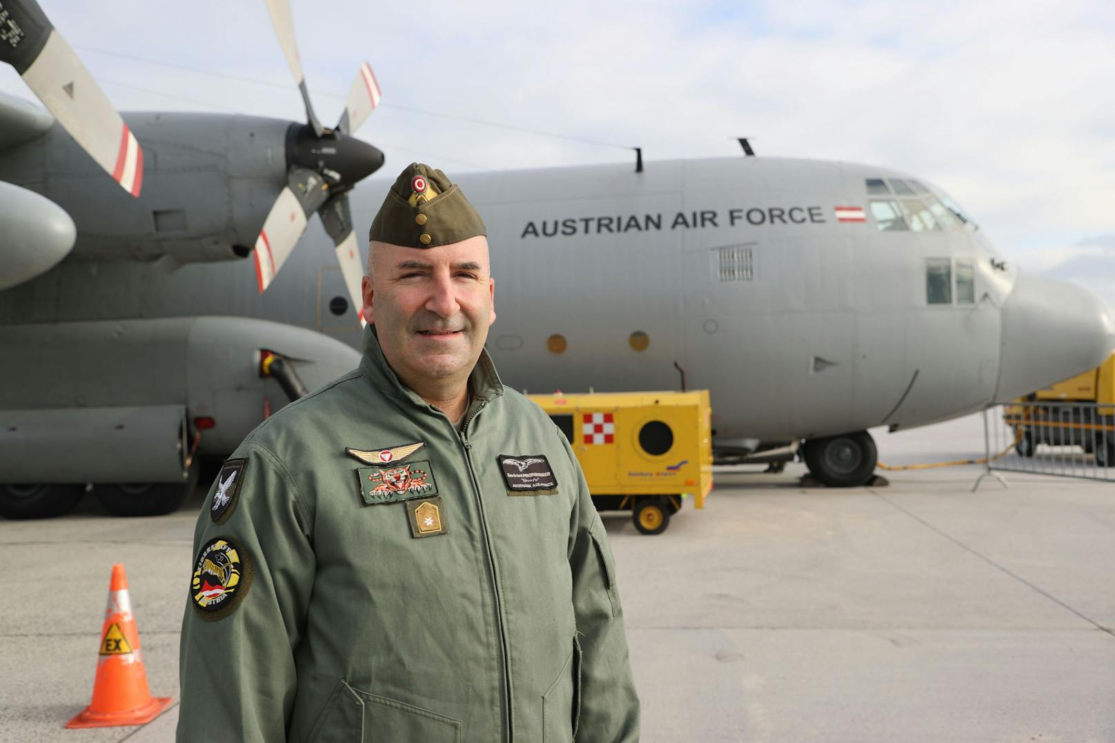 Brigadier Gerfried Promberger ist Kommandant der Luftstreitkräfte des österreichischen Bundesheeres.