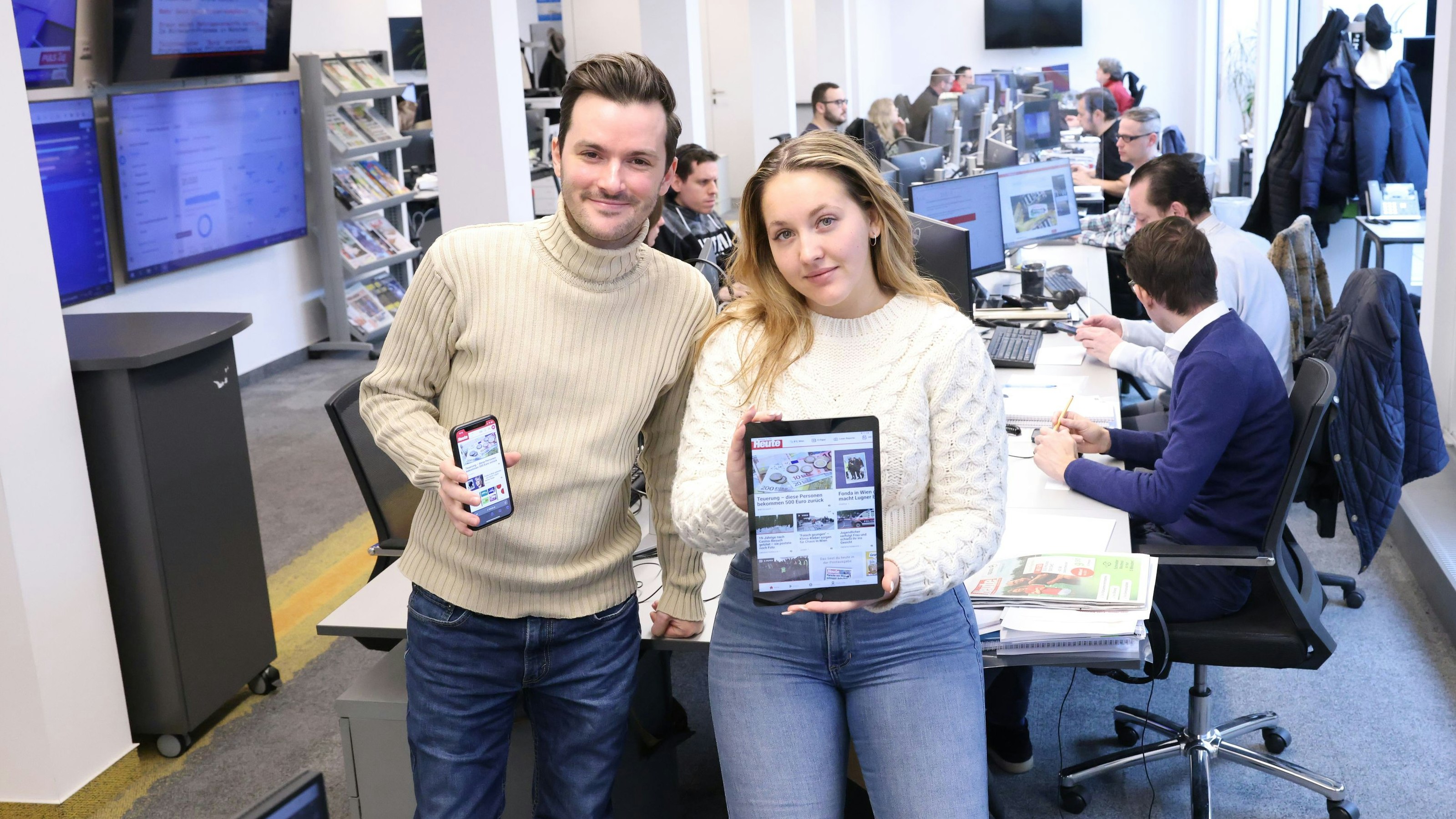 Das "Heute"-Team bedankt sich bei über 4 Millionen Leserinnen und Lesern!