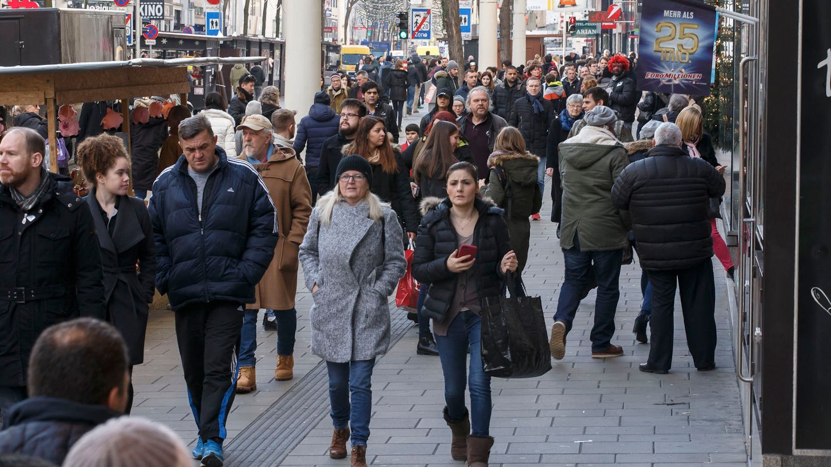 Österreichs Bevölkerung ist im vergangenen Jahr stärker gewachsen als in den Jahren davor. 