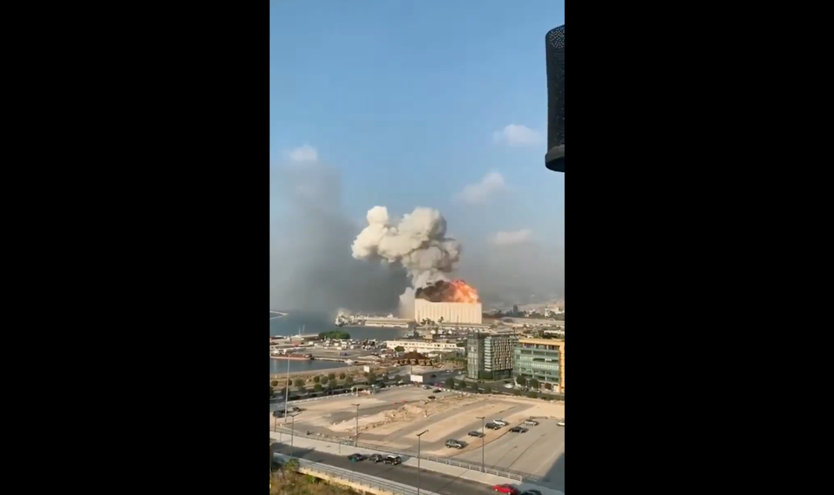 … taucht eins zu eins auch in dem Video auf, das derzeit im Zusammenhang mit den Erdbeben im türkisch-syrischen Grenzgebiet geteilt wird. 