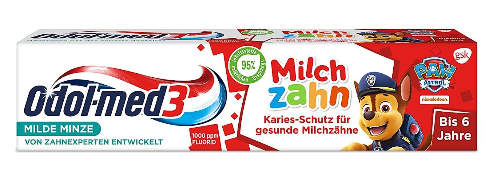 Odol-Med 3 Milchzahn, Milde Minze&nbsp;