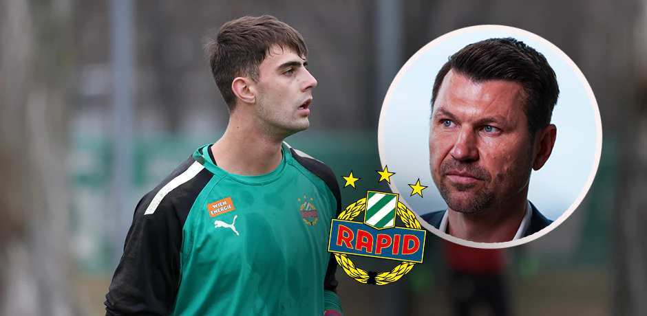 Rapid-Sport-Geschäftsführer Markus Katzer spricht über die Gespräche mit Niklas Hedl. 