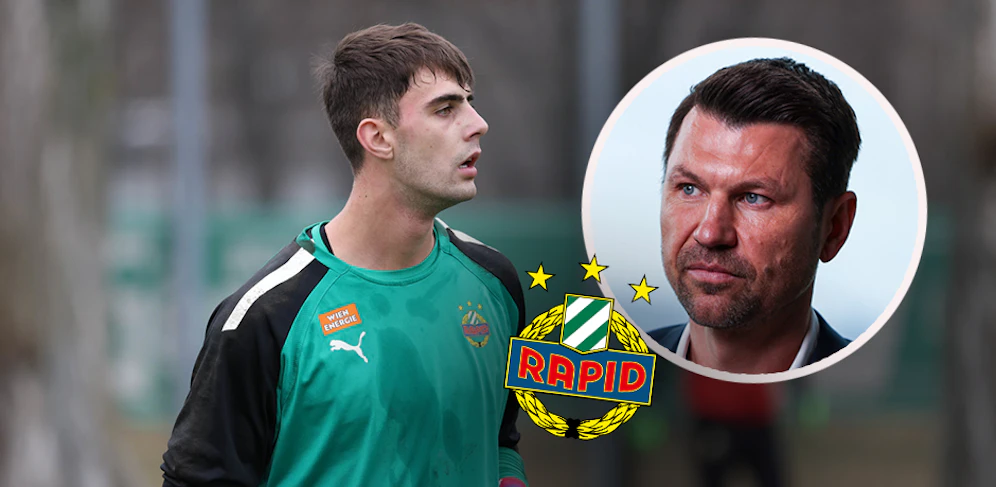 Rapid-Sport-Geschäftsführer Markus Katzer spricht über die Gespräche mit Niklas Hedl. 