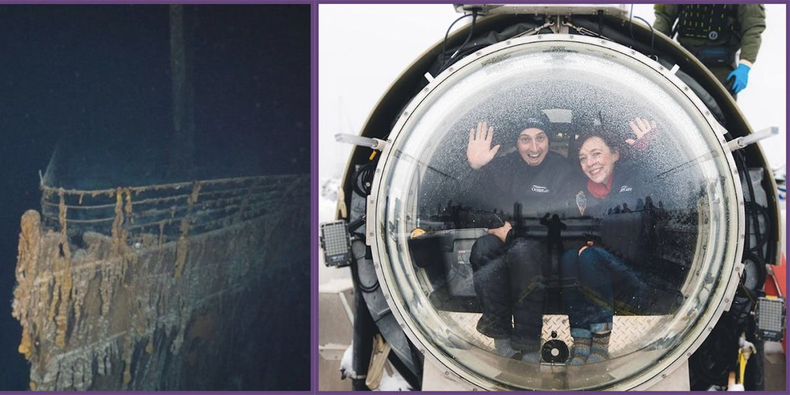 Ab zur Titanic: Oceangate Expeditions nimmt dich auf eine Reise in die Vergangenheit mit.