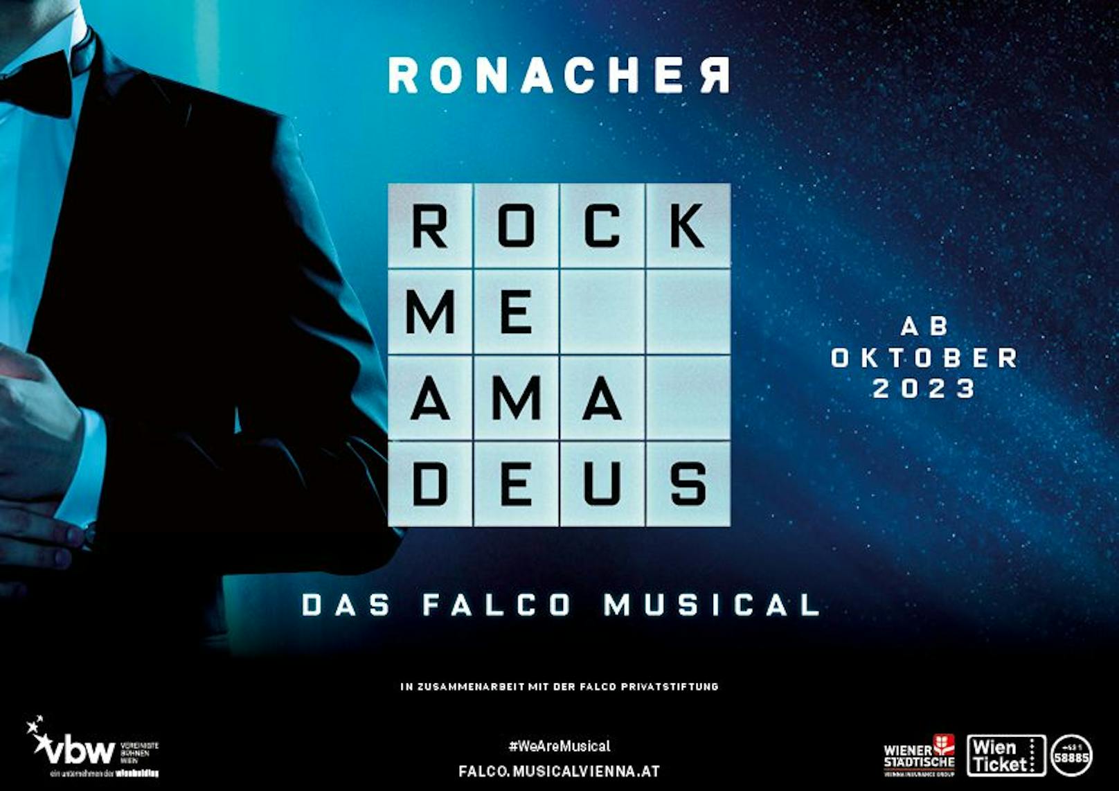 Das Falco-Musical kommt ins Ronacher.