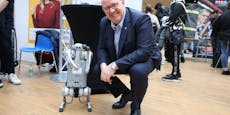 Roboterhund als Spürnase bei Lehrlings-Event in Wien
