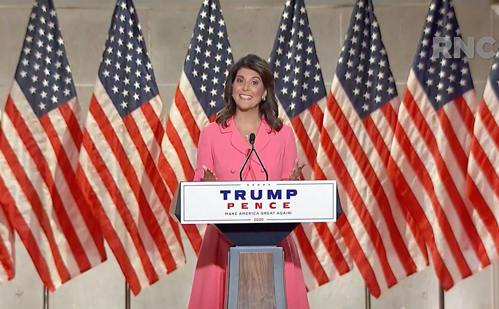 Nikki Haley, die von 2011 bis 2017 Govuerneurin von South Carolina war, will für die Republikaner bei den Präsidentschaftswahlen 2024 antreten.