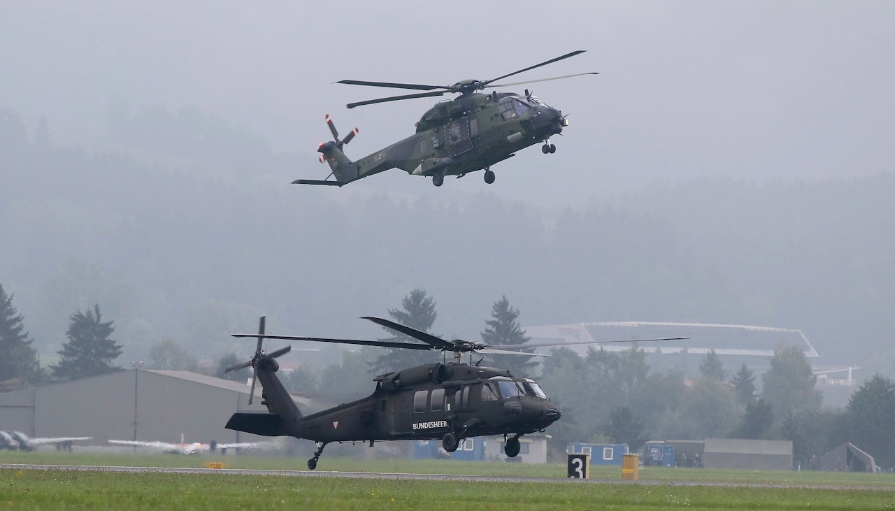 Heute.at - Bundesheer-Helis üben jetzt Königsklasse des Könnens