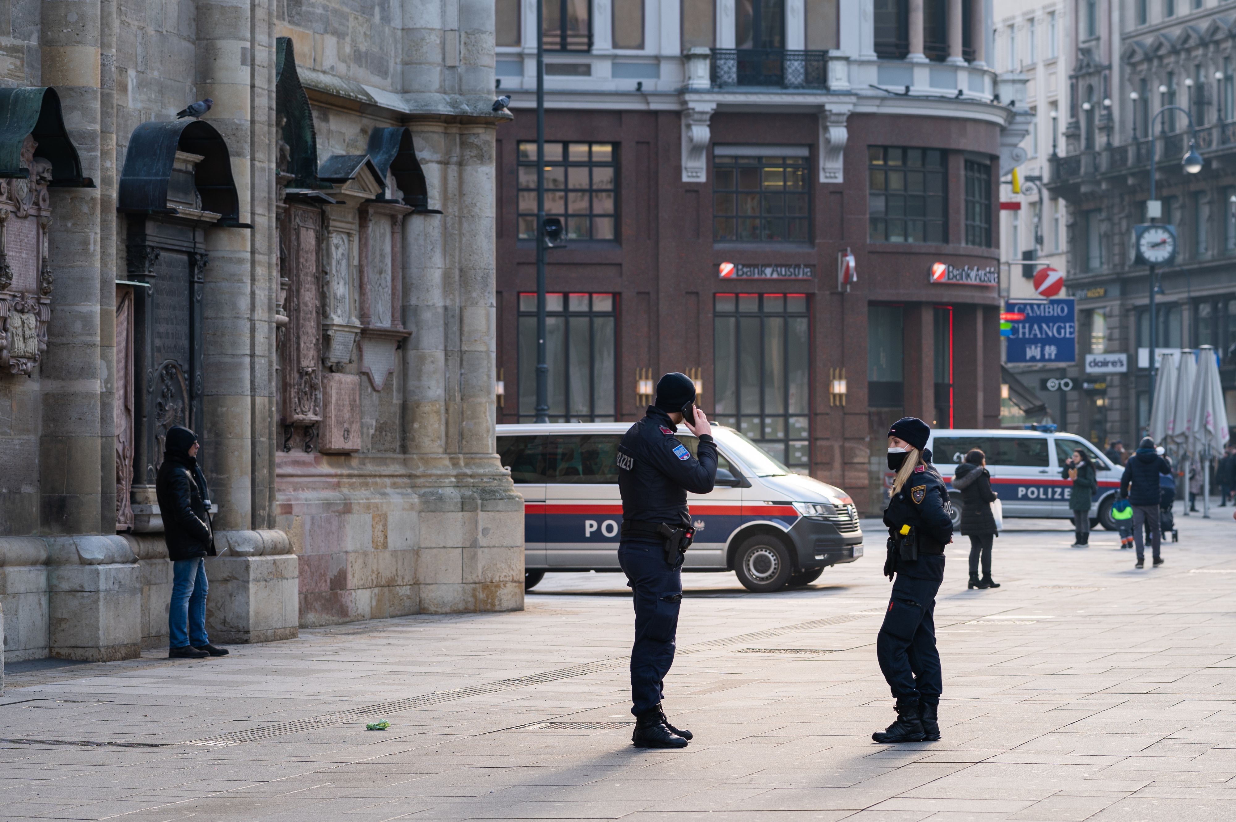 Polizei-Einsatz in der Wiener City (Archivfoto)