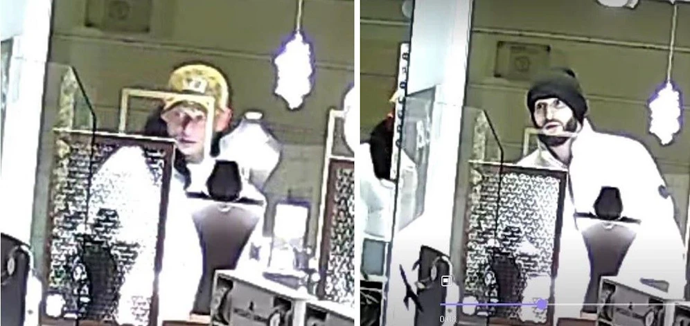 Diese beiden Männer werden von der Polizei gesucht.