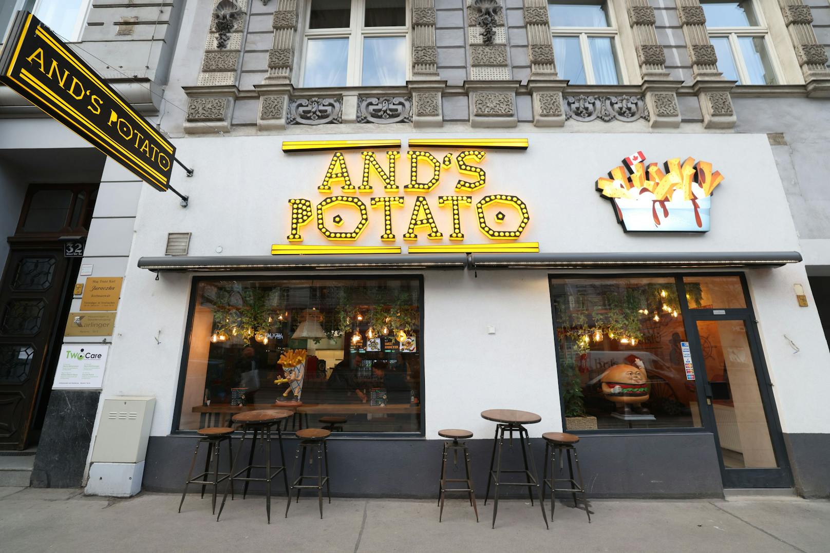And's Potato in der Alserstraße 30